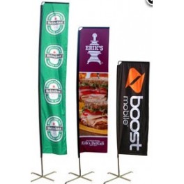  Mástil Bandera Publicitaria RECTA 
