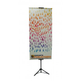 Pendón Tripode PRO BLACK